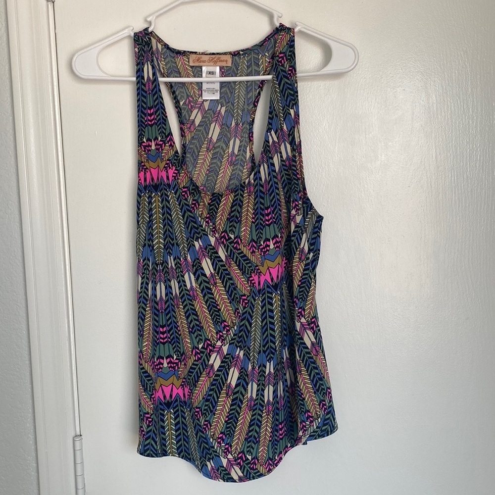 Bright and fun Mara Hoffman tank! Perfect for summer ☀️